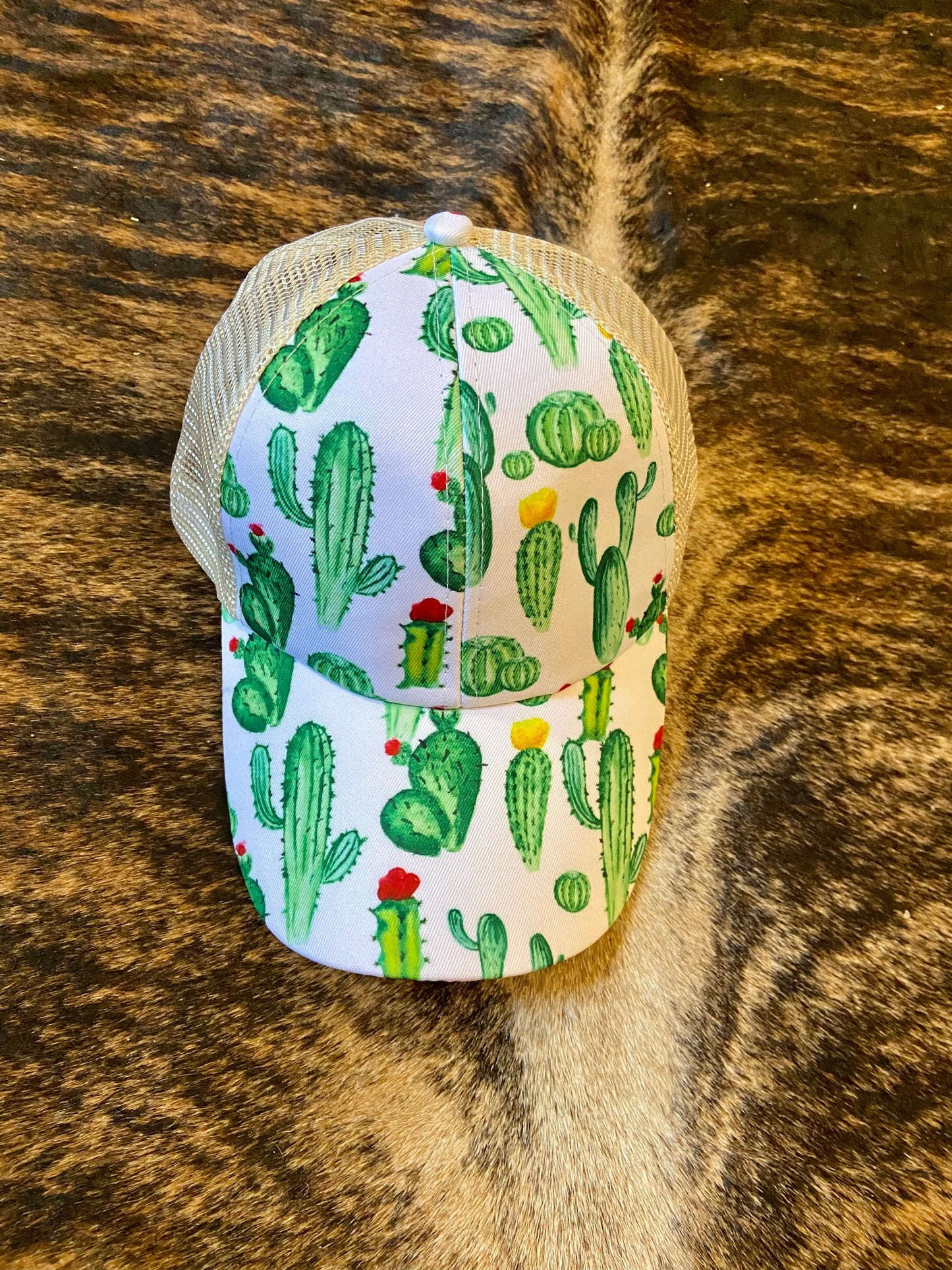 Ponytail Graphic Hats