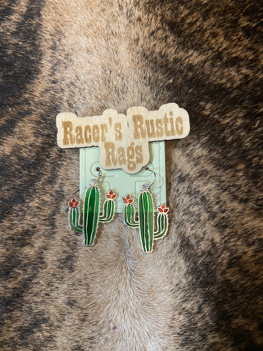 Cactus Reflections Earrings