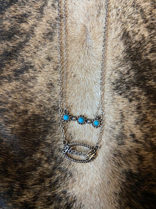 Howdy Layered Necklace