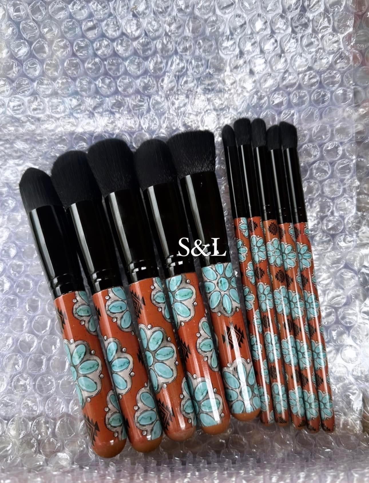 Makeup Brush 10 pc Set