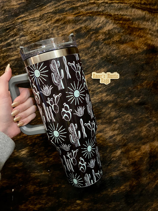 Cactus 40 oz Tumbler