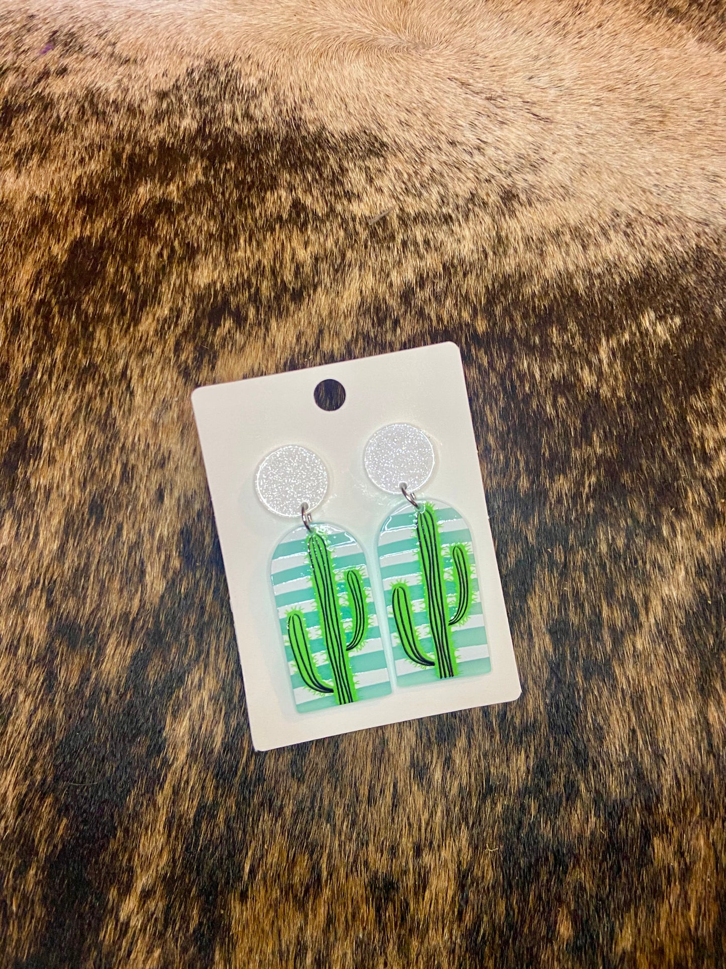 Saguaro Cactus Earrings