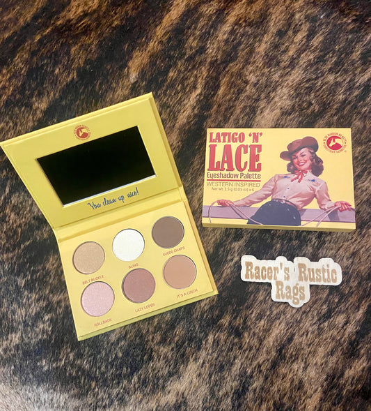 LATIGO 'N' LACE // Western Eyeshadow Palette